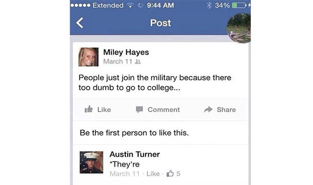people join the military because