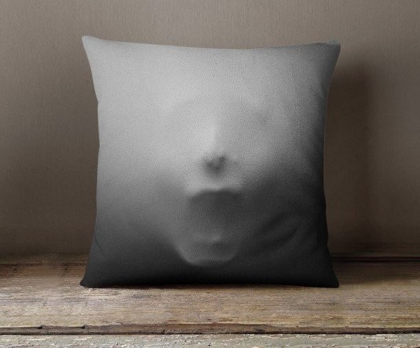 Scary pillow