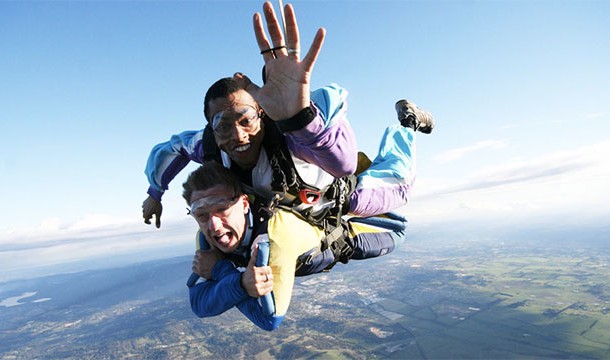 You don't need a parachute to go skydiving. You need a parachute to go skydiving twice.
