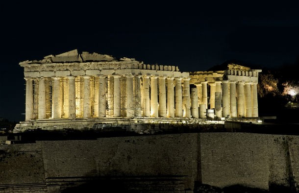 Parthenon by Night