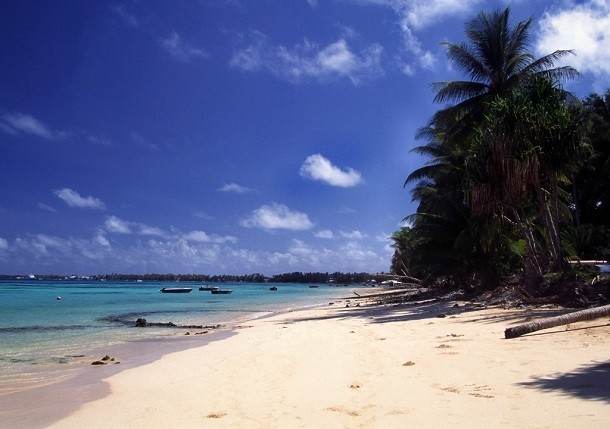 Tuvalu beach