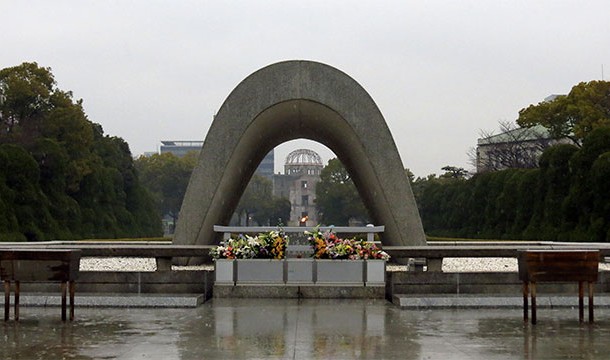 The Flame of Peace in Hiroshima has been burning since 1964 and will only be put out when there are no more nuclear weapons in the world
