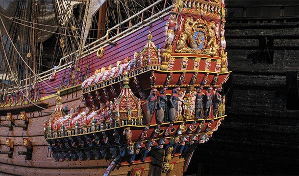 Vasa, a Swedish ship that sank in 1628, was found to have been constructed using 2 sets of rulers. One set used Swedish feet (12 inches) and other set used Amsterdam feet (11 inches)