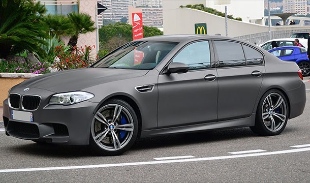 The BMW M5 engine is so quiet that fake engine sounds are played through the speakers so as to remind drivers of the vehicle's performance