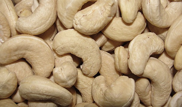 You can't buy cashew nuts in their shells because the shells are poisonous and would give you a rash similar to poison ivy