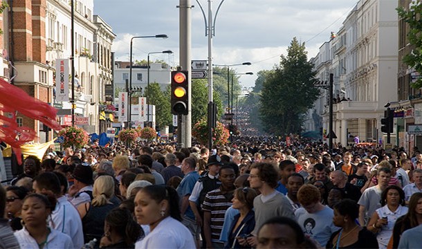 London is a minority majority city. This is because as of 2011 less than half of the population is white (49.9%).