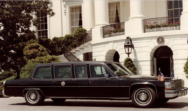 Al Capone's bullet proof cadillac was seized by the government and later used as President Roosevelt's limousine