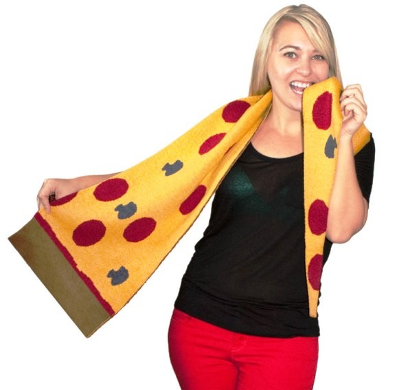 Pizza scarf