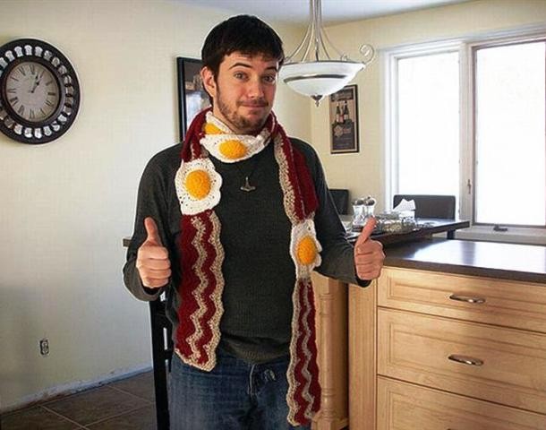 Ham and Egg scarf