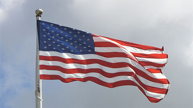 According to the United States Flag Code, the US flag cannot be used for advertising in any way