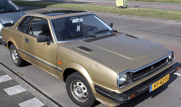 The Honda Prelude was the first mass produced car to have a mechanical 4-wheel steering system. It's first year it even beat its Porsche and Ferrari contenders in the slalom test