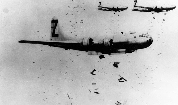 Before dropping the bombs, the US Air Force showered the cities of Hiroshima, Nagasaki, and 33 other potential targets with millions of pamphlets warning people of the impending bombings