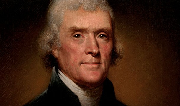 After Thomas Jefferson invented the swivel chair, he sat on one while writing the Declaration of Independence