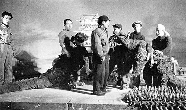 Godzilla was created by Japan in response to the bombings. The monster itself was said to have spawned from the radioactive rubble.