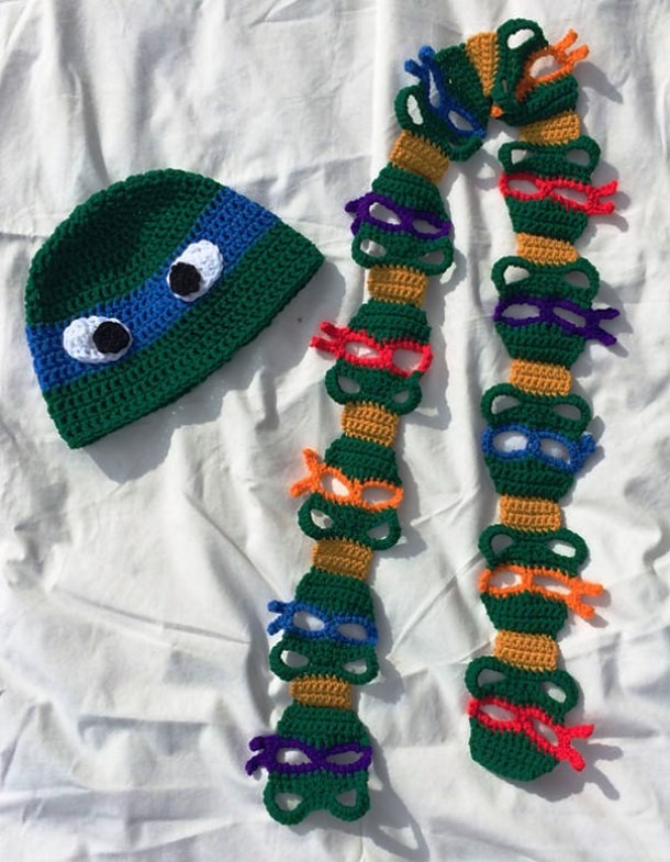 Ninja Turtle scarf