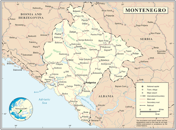 Montenegro_Map