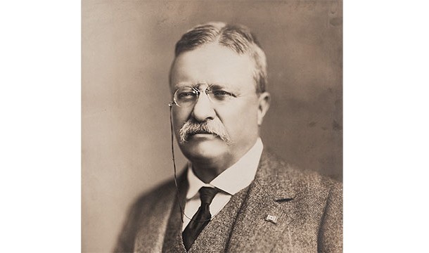 President Theodore Roosevelt went blind in one eye from a boxing injury while he was still serving as president