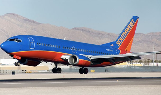On Southwest Airlines, overweight passengers who take up more than one seat must buy multiple tickets