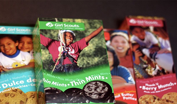 Girl Scouts originally baked their famous cookies at home. In fact, the recipes are posted on their website