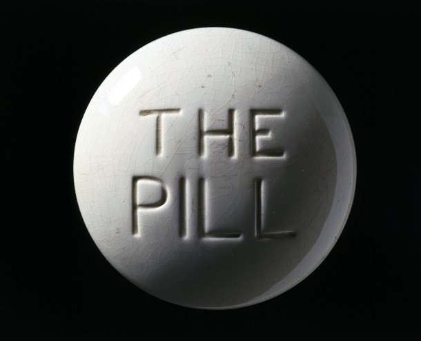 Model_of_a_contraceptive_pill_Europe_c._1970
