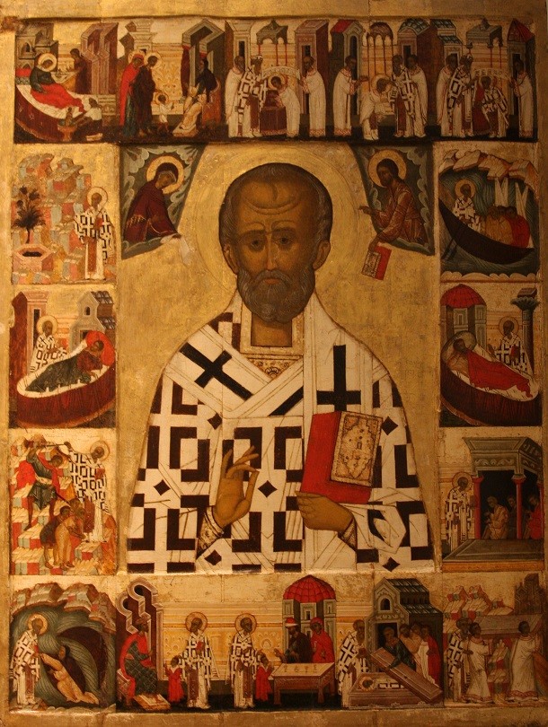 painting of saint nicholas stories