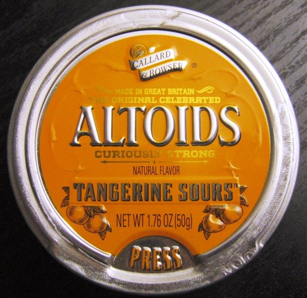 Altoids' Tangerine Sours