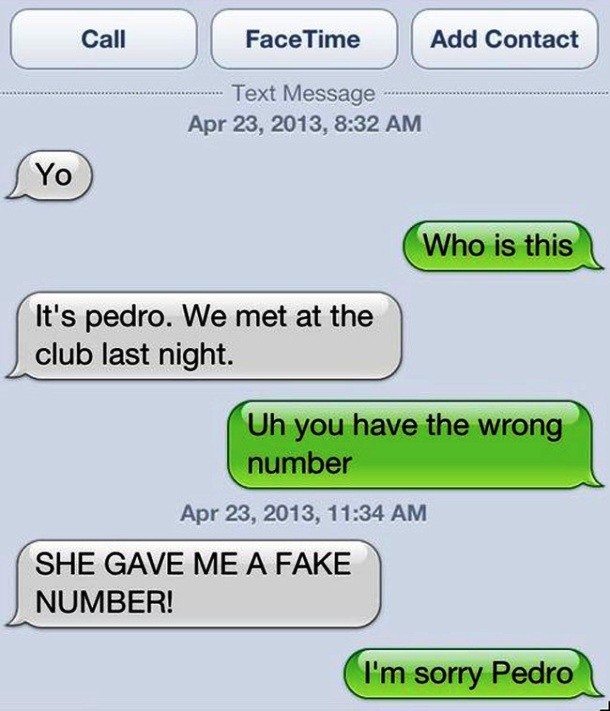 Epic Responses To Wrong Number Texts