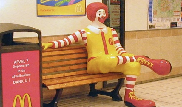 In Japan, "Ronald McDonald" is called "Donald McDonald" because of the lack of a "R" sound
