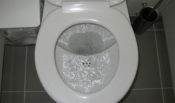 In Britain, nearly 100,000 cell phones are dropped down toilets every year
