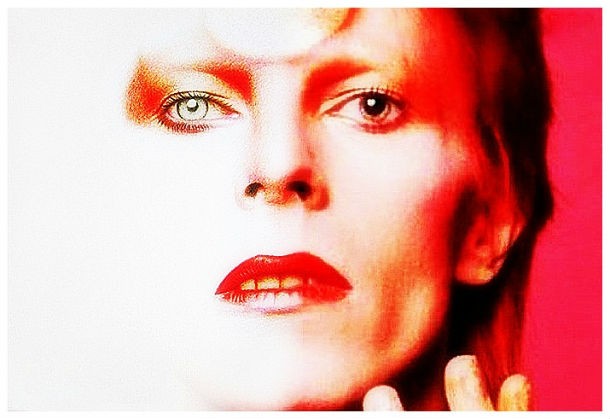 David Bowie’s eyes