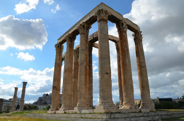 Temple of Zeus in Athens