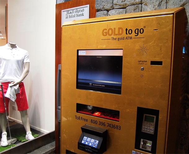 Gold vending machine