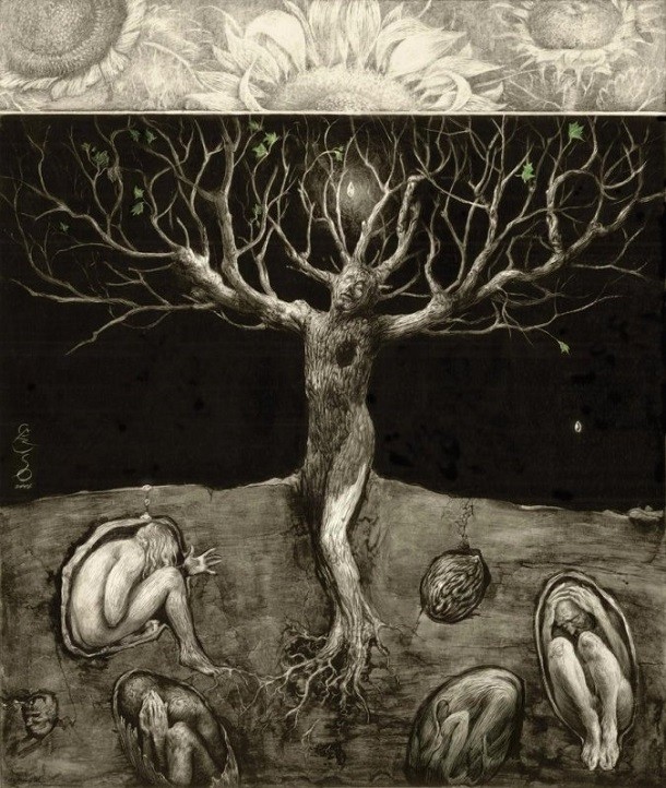 a new you could be born today, by Santiago Caruso
