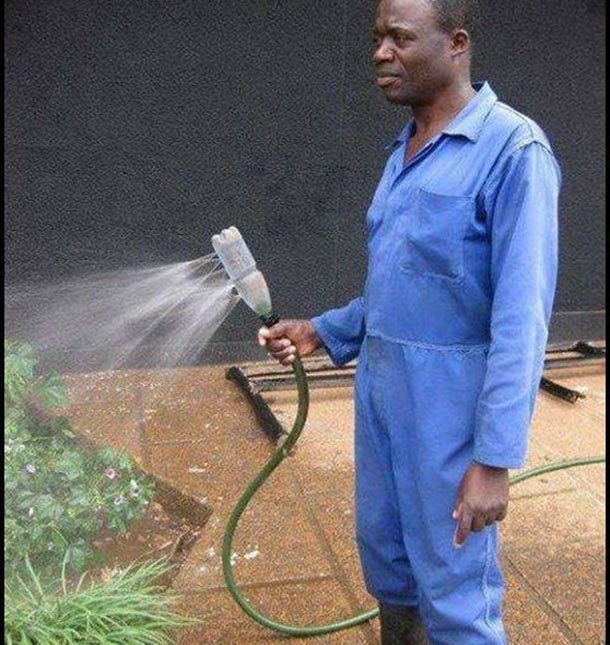 water bottle hose
