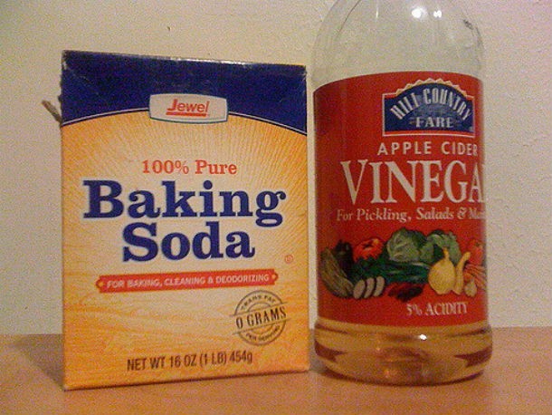 baking soda and vinegar