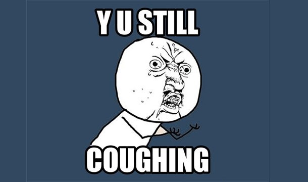 Just like you and me, fish cough