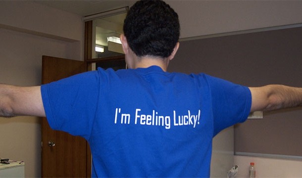 The "I'm Feeling Lucky" button costs Google about $110 million annually because it bypasses all their ads