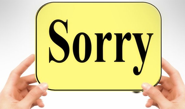 Don't ruin a good apology with an excuse