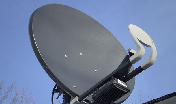 Lost your sense of direction? Just remember, satellite dishes are usually pointed towards the equator
