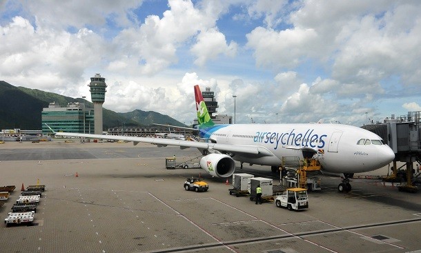 Air Seychelles Airbus_A330_-_hongkong_airport