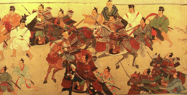 Samurai battle