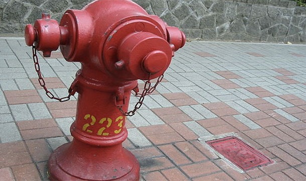 Fire hydrant colors can be used to determine their water flow and pressure