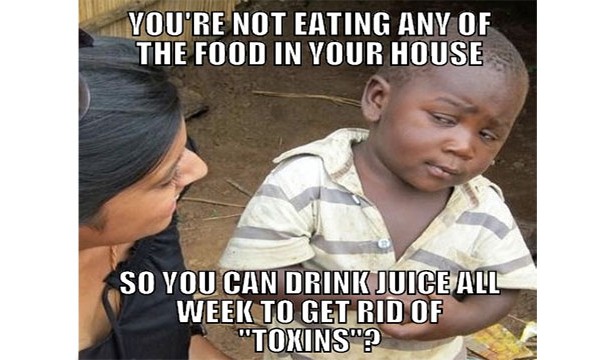 Cleanses, or anything with the word "toxins" in it should be avoided. It's a waste of time. You have a liver and kidneys for a reason...to cleanse your body of toxins.