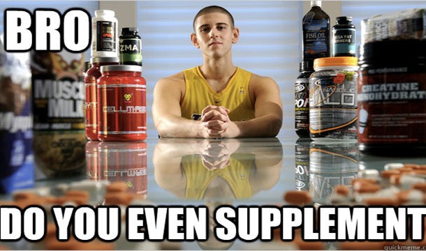 Aside from things like creatine and caffeine, if you're taking supplements that "really work", then they're illegal. Work out supplements are a multi million dollar scam.