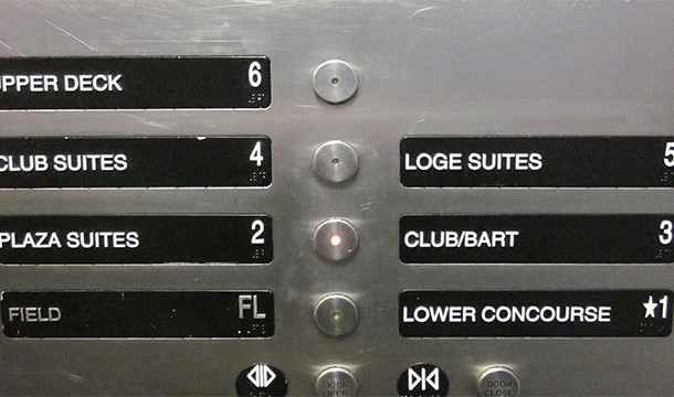 Unselecting floors on elevators
