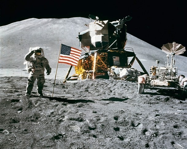 Apollo landing