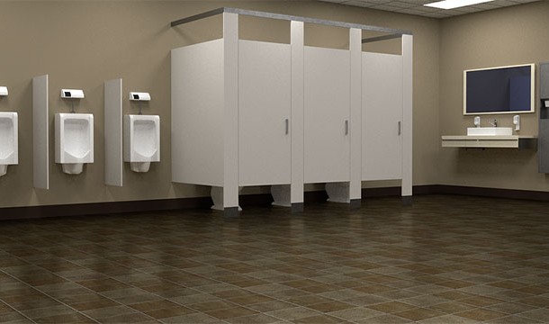 Free public bathrooms