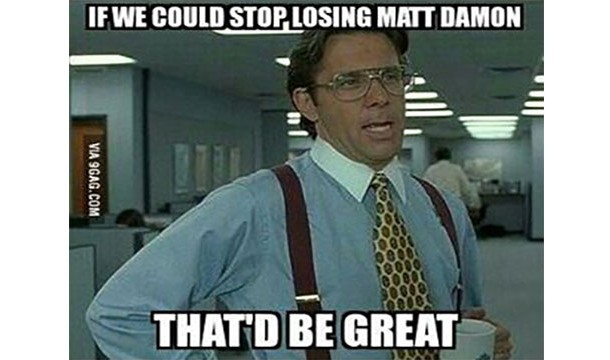 Saving Matt Damon meme