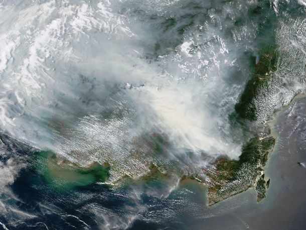 Borneo fires