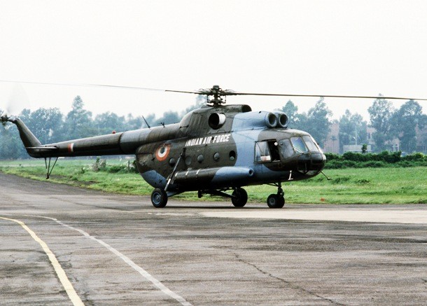 MI8 helicopter